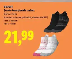 Lidl CRIVIT Șosete funcționale unisex Ofertă
