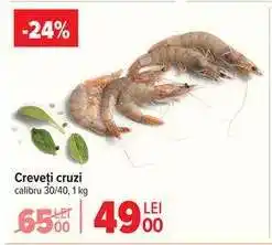 Carrefour Creveți cruzi Ofertă