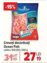 Carrefour Creveți decorticați Ocean Fish Ofertă
