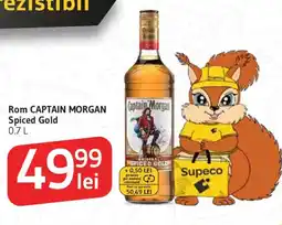 Supeco Rom CAPTAIN MORGAN Spiced Gold Ofertă