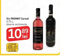 Supeco Vin PREMIAT Zoreşti Ofertă