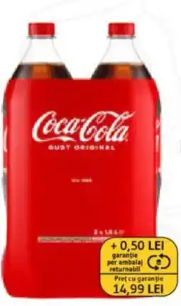 Supeco Bautura carbogazoasa Coca-Cola Ofertă