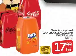 Supeco Băutură carbogazoasă COCA COLA/COCA COLA Zero/ FANTA Portocale Ofertă