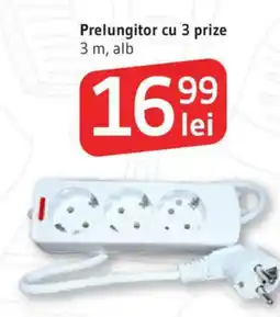 Supeco Prelungitor cu 3 prize Ofertă