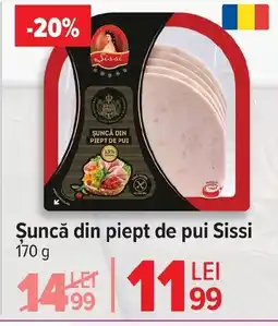 Carrefour Market Şuncă din piept de pui Sissi Ofertă