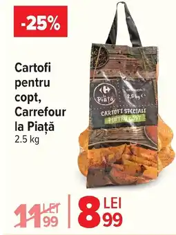 Carrefour Market Cartofi pentru copt, Carrefour la Piaţă Ofertă