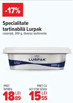 Carrefour Market Specialitate tartinabilă Lurpak caserolă Ofertă