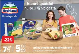 Carrefour Market Brânză topită triunghi Hochland Ofertă