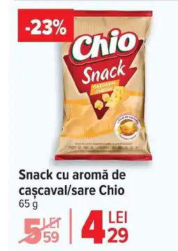 Carrefour Market Snack cu aromă de caşcaval/sare Chio Ofertă