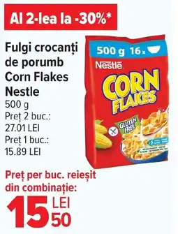 Carrefour Market Fulgi crocanţi de porumb Corn Flakes Nestle Ofertă