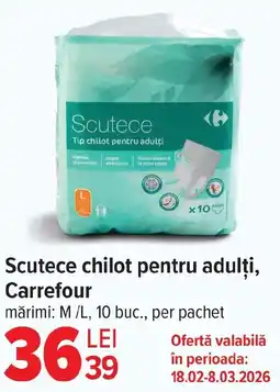 Carrefour Market Scutece chilot pentru adulți, Carrefour Ofertă
