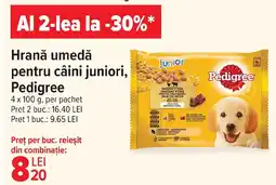 Carrefour Market Hrană umedă pentru câini juniori, Pedigree Ofertă
