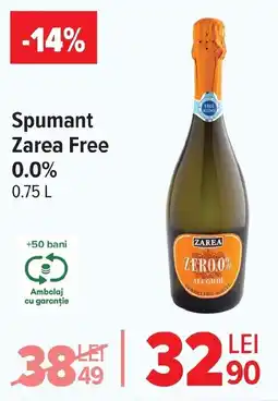 Carrefour Market Spumant Zarea Free 0.0% Ofertă