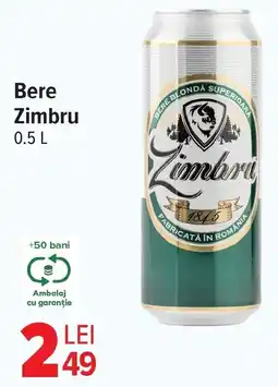 Carrefour Market Bere Zimbru Ofertă