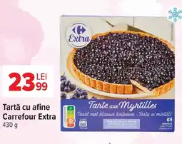 Carrefour Market Tartă cu afine Carrefour Extra Ofertă