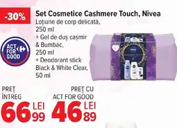 Carrefour Market Set Cosmetice Cashmere Touch, Nivea Ofertă