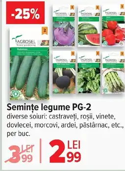 Carrefour Market Semințe legume PG-2 Ofertă