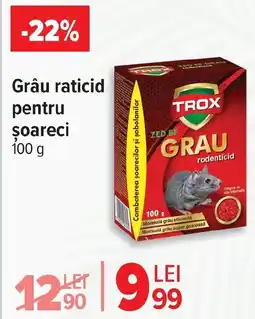 Carrefour Market Grâu raticid pentru soareci Ofertă