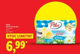 Lidl PILOS Unt cu sare de mare Ofertă