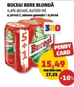 Penny BUCEGI Bere blondă Ofertă