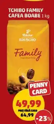 Penny TCHIBO Family cafea boabe 1 kg Ofertă