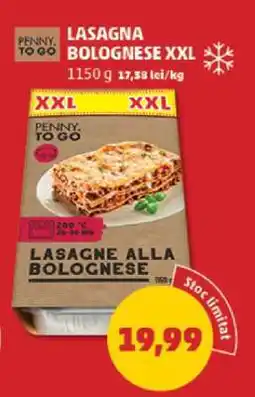 Penny Lasagna Bolognese XXL Ofertă