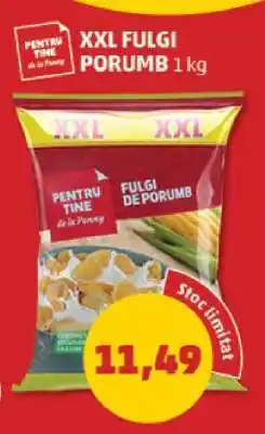 Penny XXL Fulgi Porumb 1 kg Ofertă