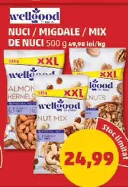 Penny Nuci / Migdale / Mix de Nuci 500g Ofertă