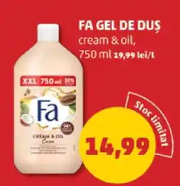 Penny FA Gel de Duș Ofertă