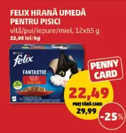 Penny Felix hrană umedă pentru pisici Ofertă