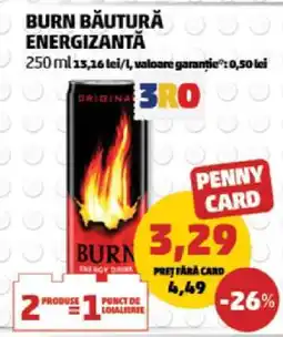 Penny BURN Băutură energizantă Ofertă