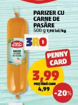 Penny Parizer cu carne de pasăre Ofertă