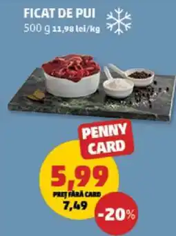 Penny Ficat de pui Ofertă