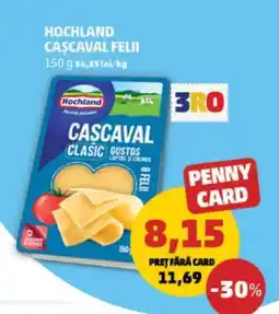 Penny HOCHLAND Caşcaval felii Ofertă