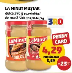 Penny LA MINUT Muștar Ofertă