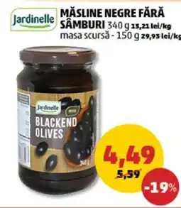 Penny Măsline negre fără sâmburi Ofertă