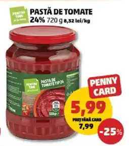 Penny Pastă de tomate Ofertă