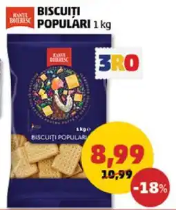 Penny Biscuiți Populari 1 kg Ofertă