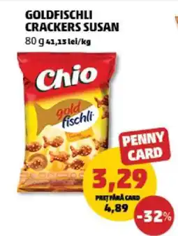 Penny GOLDFISCHLI CRACKERS SUSAN Ofertă