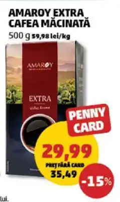 Penny AMAROY EXTRA CAFEA MĂCINATĂ Ofertă