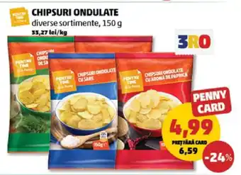 Penny Chipsuri ondulate Ofertă