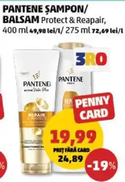 Penny PANTENE ȘAMPON/BALSAM Protect & Repair Ofertă
