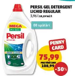 Penny PERSIL GEL DETERGENT LICHID REGULAR Ofertă