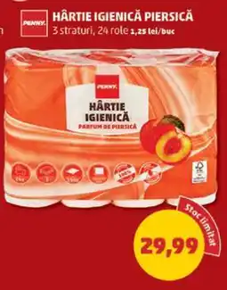 Penny Hârtie igienică piersică Ofertă