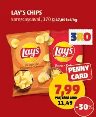 Penny LAY`S Chips Ofertă