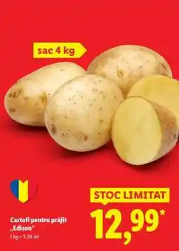 Lidl Cartofi pentru prăjit „Edison” Ofertă