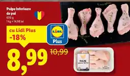 Lidl Pulpe inferioare de pui Ofertă