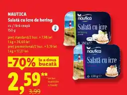 Lidl Nautica Salată cu icre de hering Ofertă