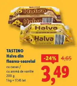 Lidl Tastino Halva din floarea-soarelui Ofertă