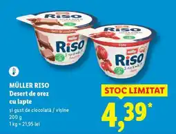 Lidl MÜLLER RISO Desert de orez cu lapte Ofertă